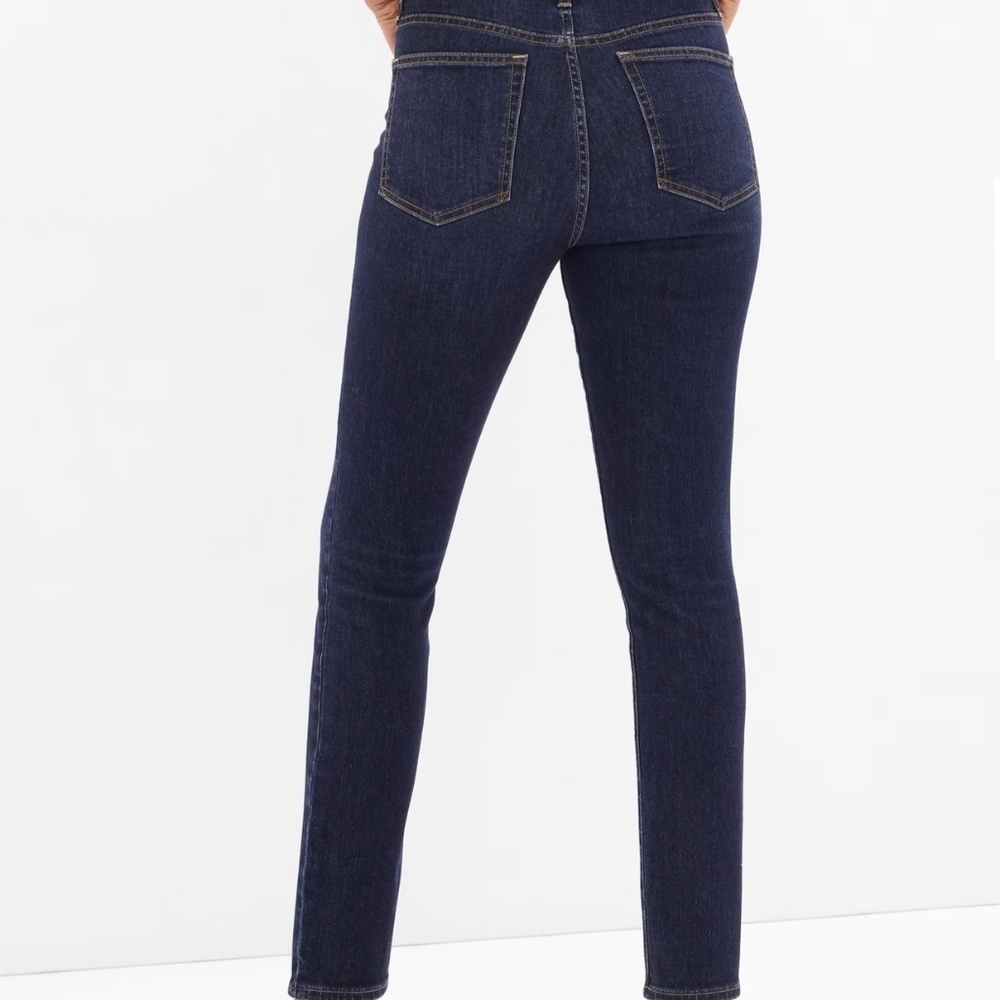 GAP True Skinny High Rise Jeans Size 27R Dark Wash NWOT - Picture 2 of 8